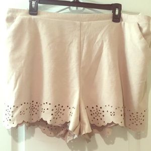 Faux Suede Short